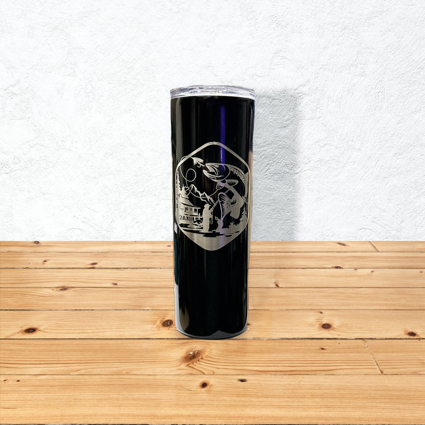 Trout/Fly Fishing 20 oz Engraved Tumbler